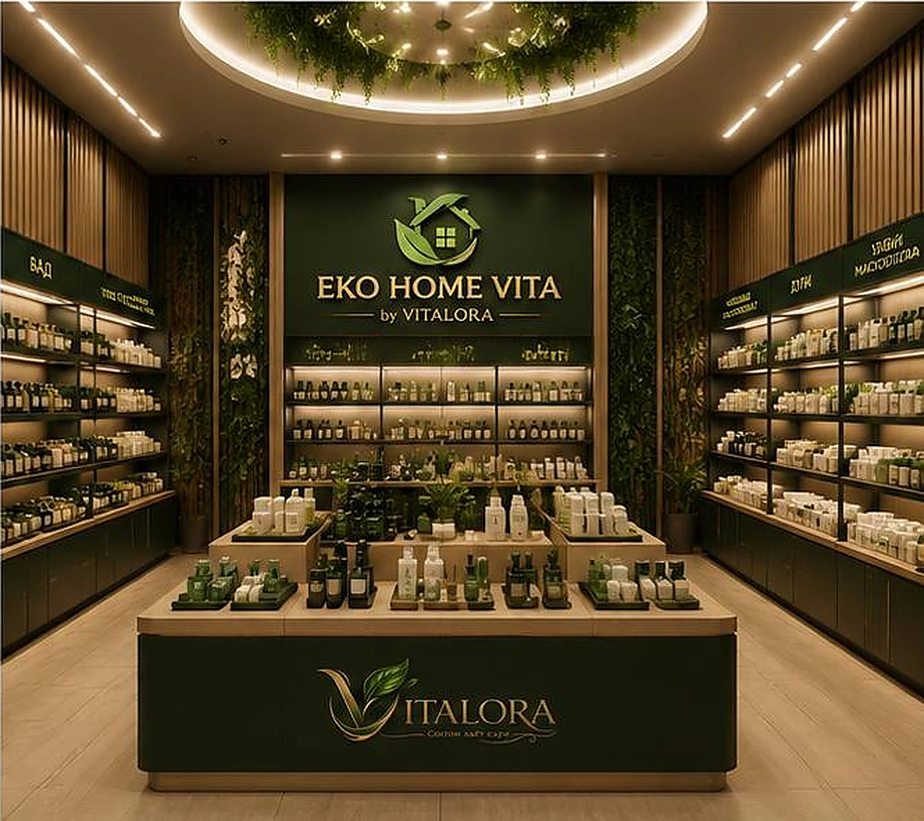 Интерьер магазина EKO HOME VITA